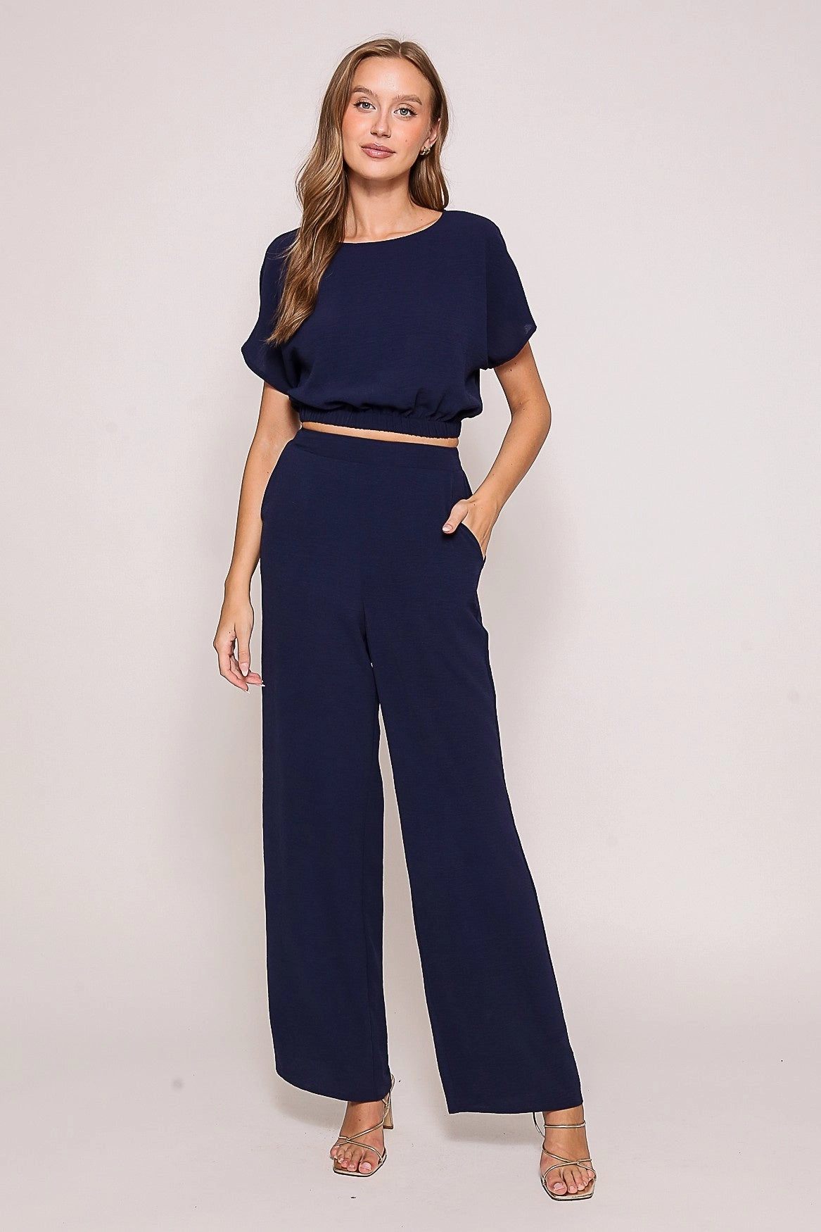 ZipClosure Resilient Elasticity Market Find Top- Navy (FINIAL SALE)