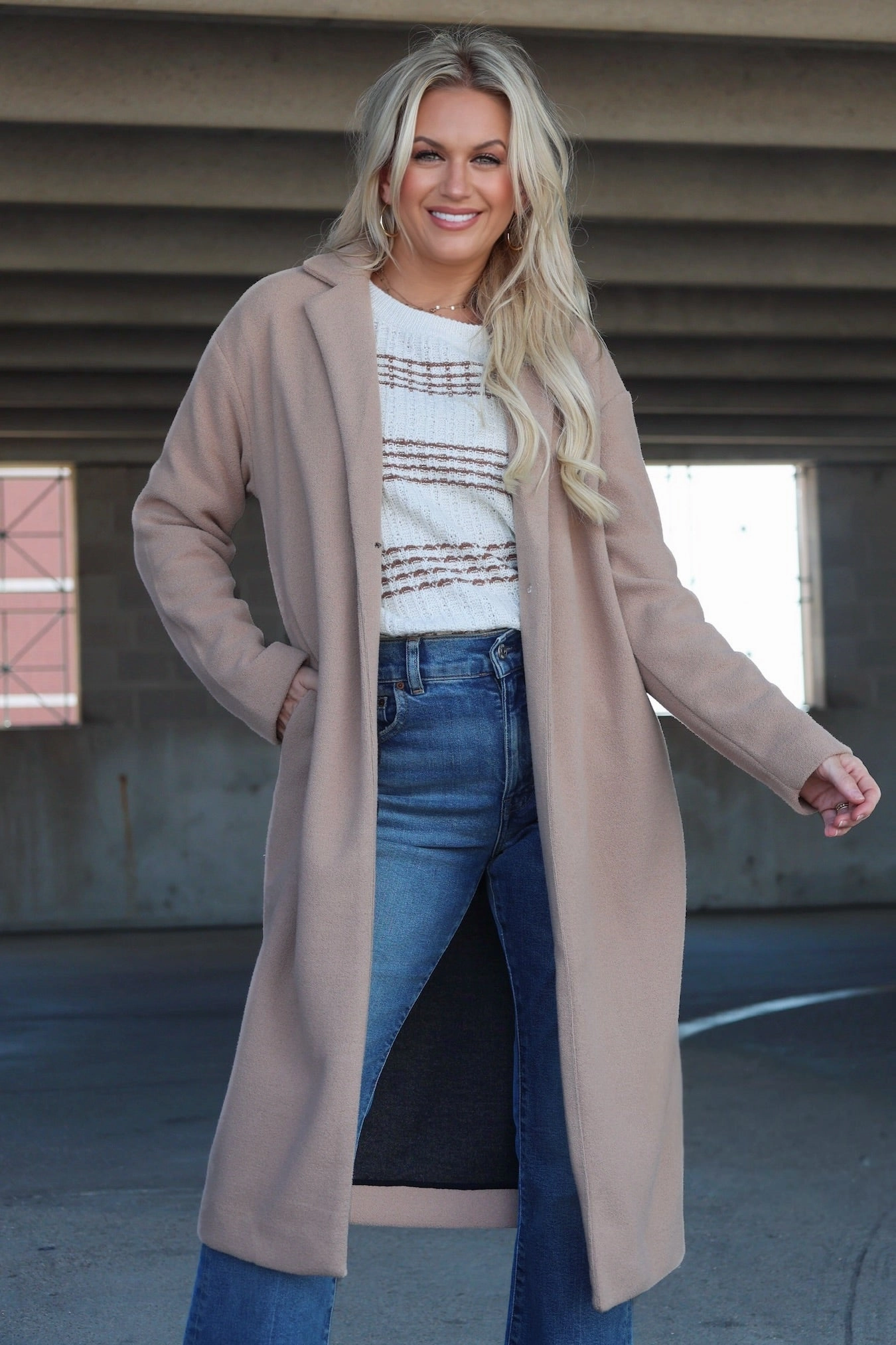 Mason Coat- Classic Camel NonRestrictiveSilhouette