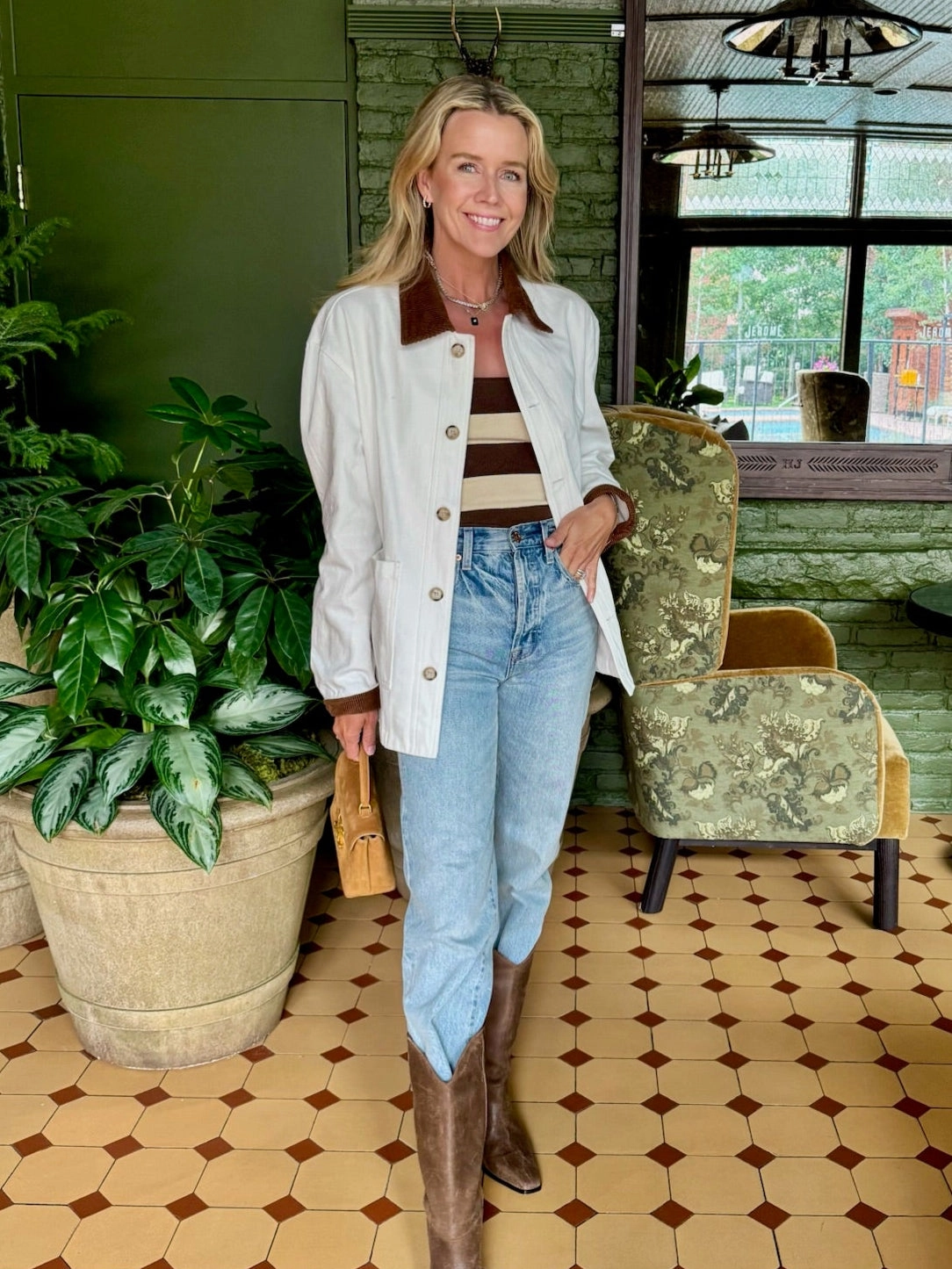 MASON'S DAUGHTER | the Barn Jacket, White Quick drying material Sport Layer