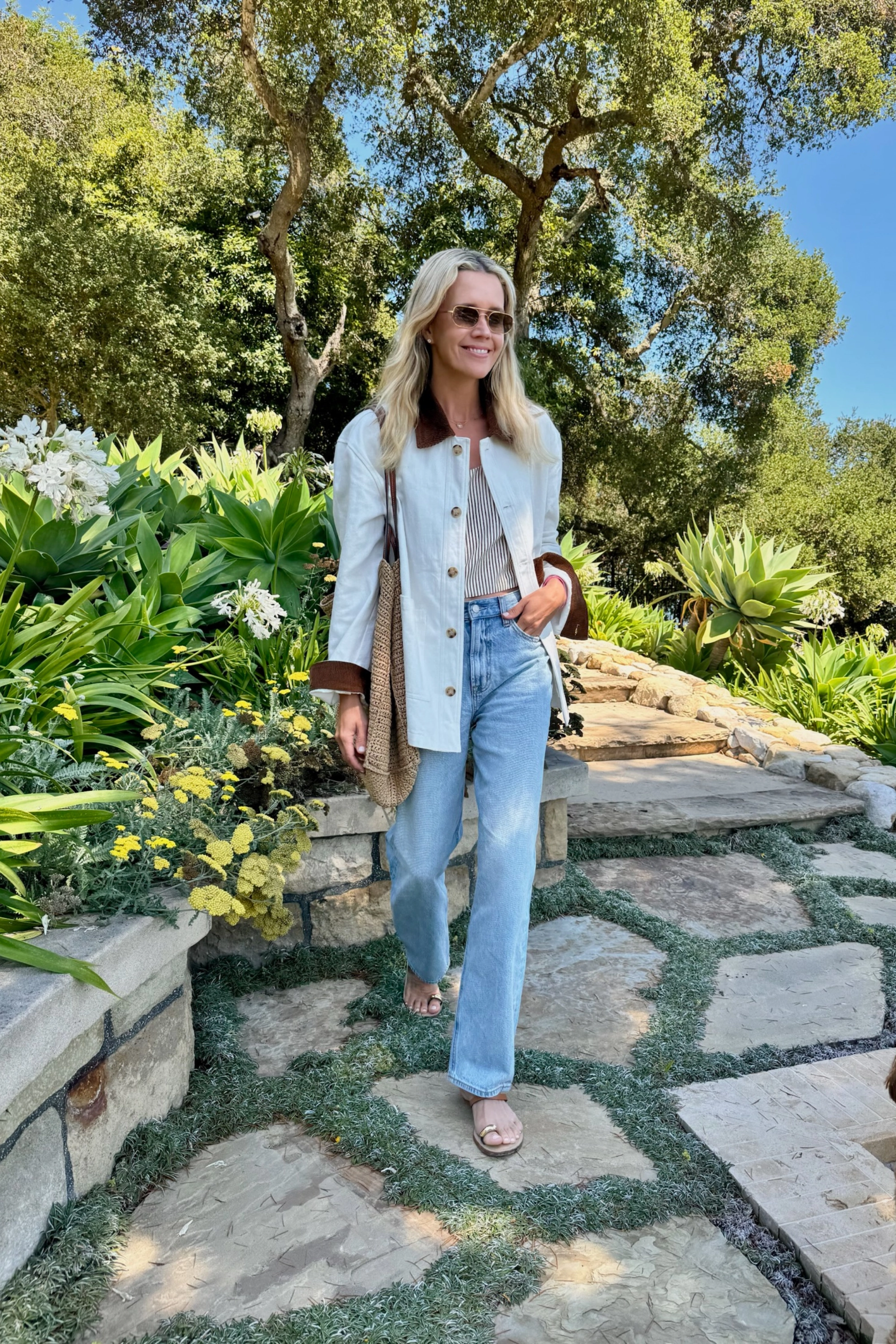 MASON'S DAUGHTER | the Barn Jacket, White Comfy Texture