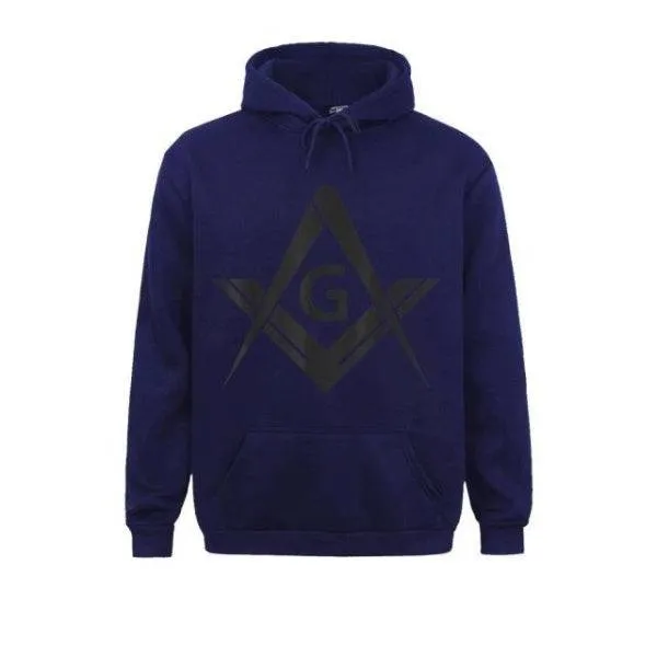Master Mason Blue Lodge Hoodie - Square & Compass G (Various Colors)