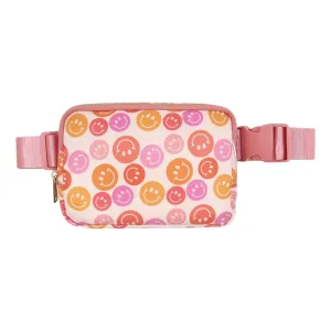 Mavi Bandz Karma Collection Smiley Face Fanny Waist Pack Belt Bag
