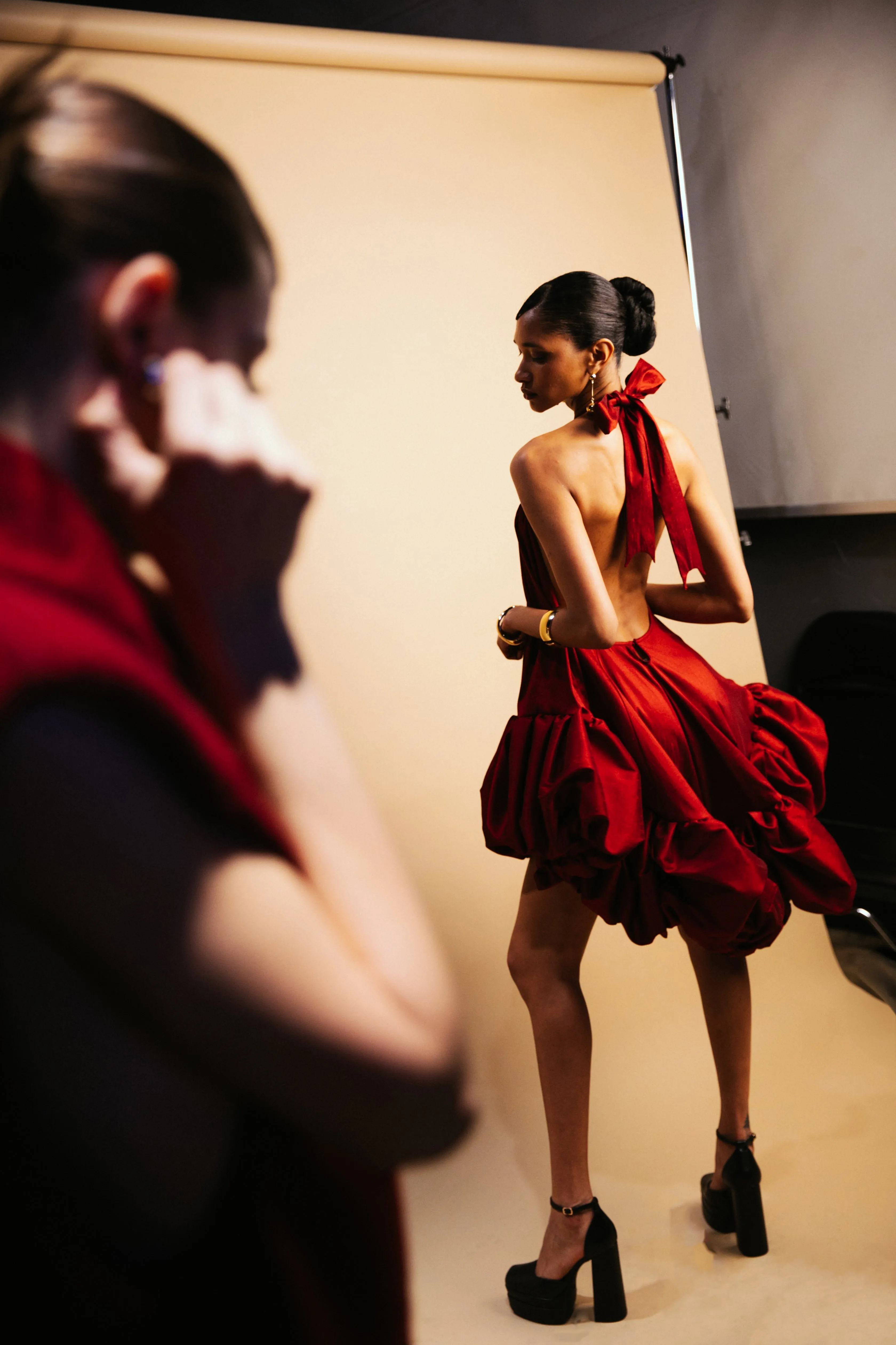 Matte Fabric Clean Mood Maya Dress