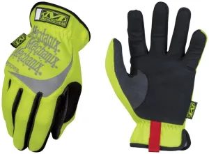 Mechanix Wear FastFit Series SFF-91-010 Work Gloves, Men's, L, 10 in L, Reinforced Thumb, Elastic Cuff, Yellow :PR: QUANTITY: 1