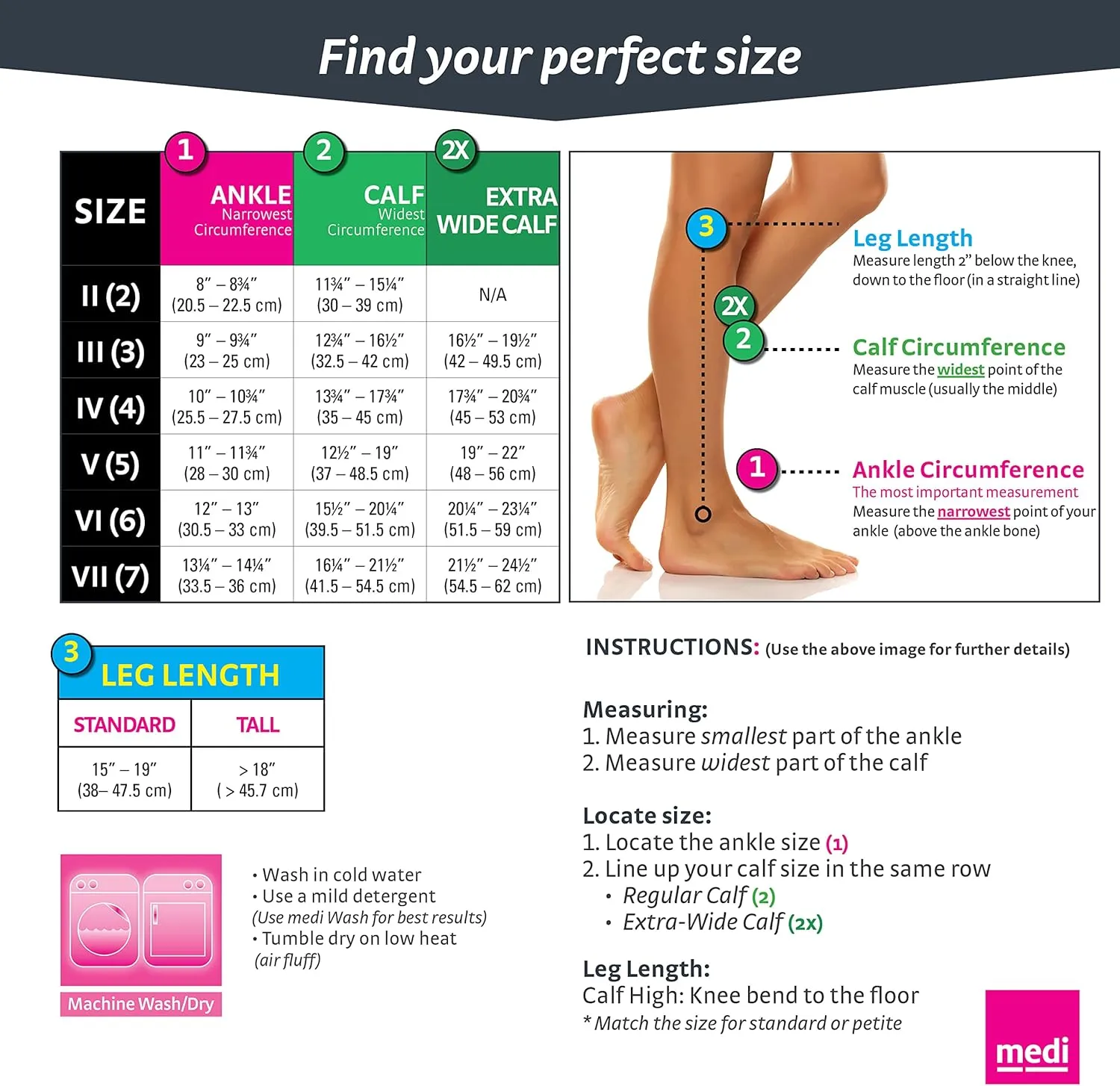 mediven for Men Classic, 20-30 mmHg – Calf High Compression Stockings, Closed Toe Leg Circulation for Men, Compression Dress Socks, Leg Support Compression Coverage, Extra Wide