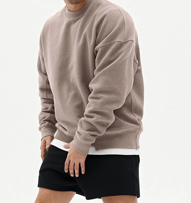 Men Cotton Gym Hoodie Sweatshirts