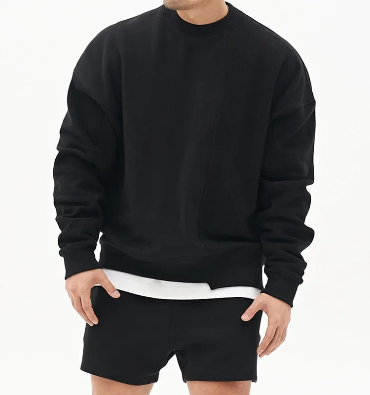 Men Cotton Gym Hoodie Sweatshirts