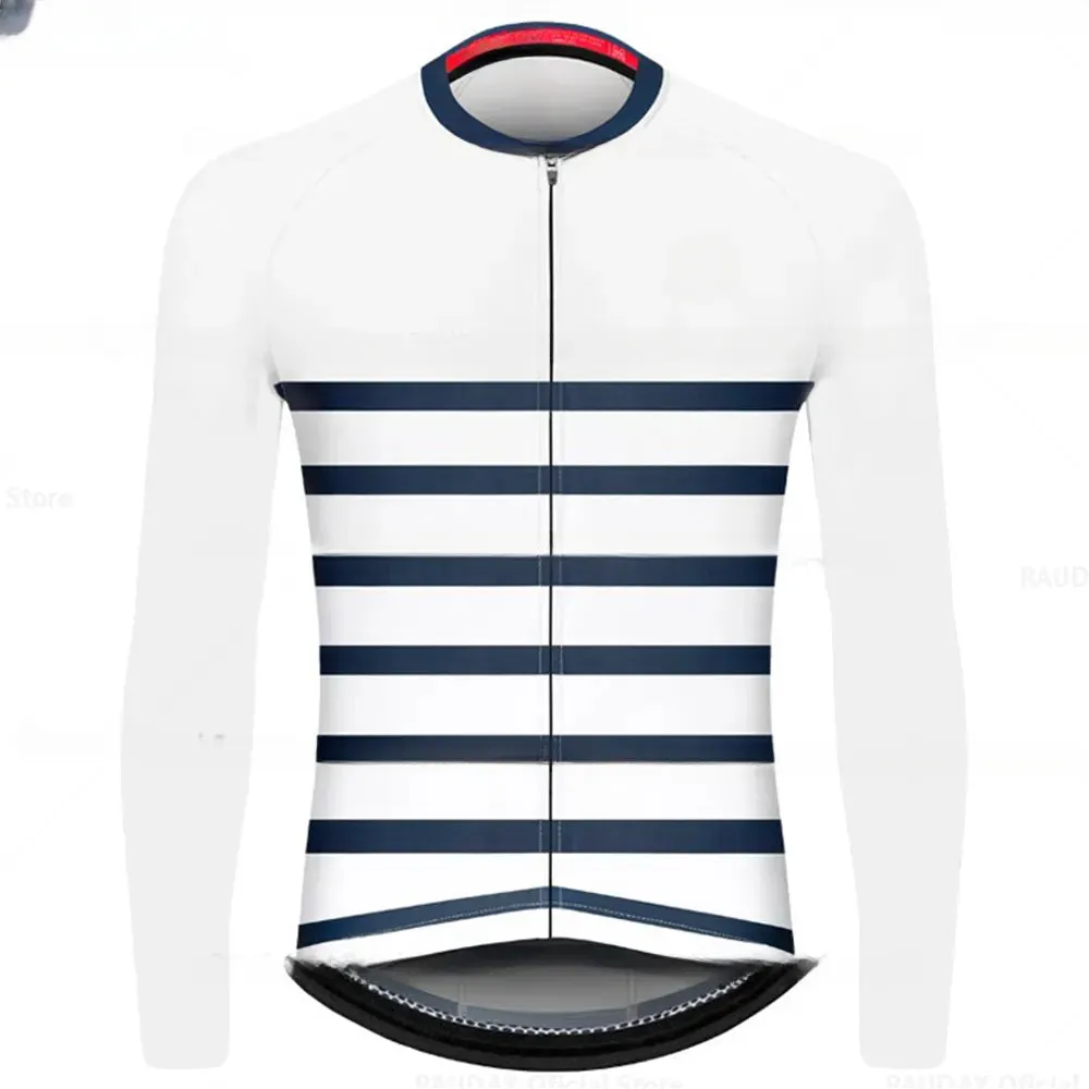 Men Summer Breathable Long Sleeve Cycling Jerseys MTB Bicycle Cycling Clothing Spring Autumn Maillot Ciclismo Mountain