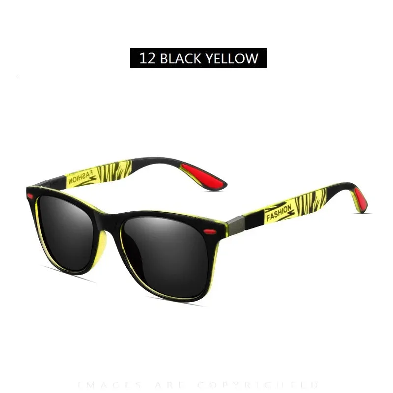 Men Women Polarized Sunglasses Fashion Sports Driver's Retro Sun Glasses For Man Female Brand Design Shades Oculos De Sol UV400