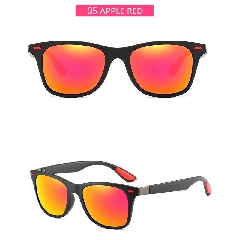 Men Women Polarized Sunglasses Fashion Sports Driver's Retro Sun Glasses For Man Female Brand Design Shades Oculos De Sol UV400