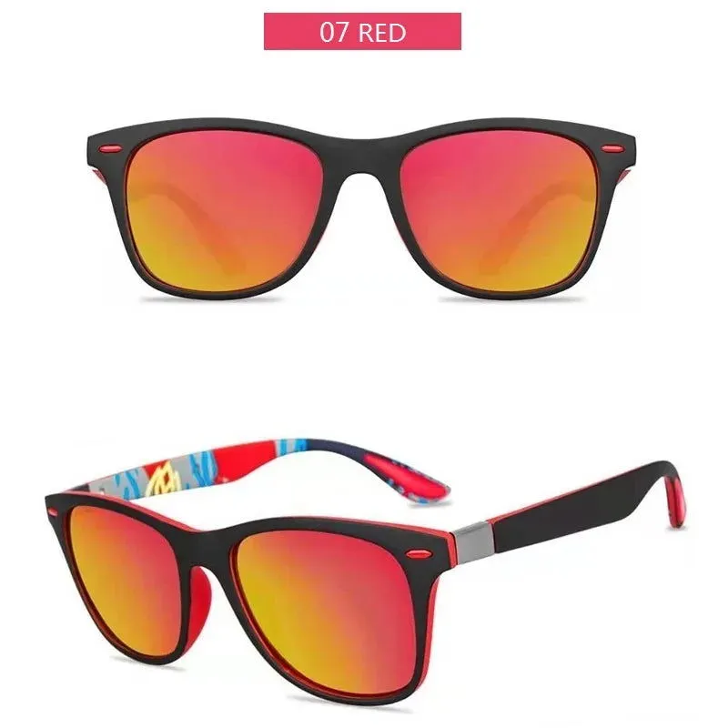 Men Women Polarized Sunglasses Fashion Sports Driver's Retro Sun Glasses For Man Female Brand Design Shades Oculos De Sol UV400