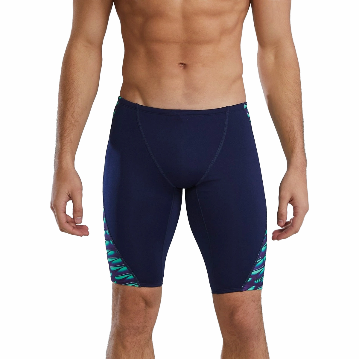 Men's Durafast Elite Blade Splice Jammer Sun Protective UPF 50  Flattering-Silhouette