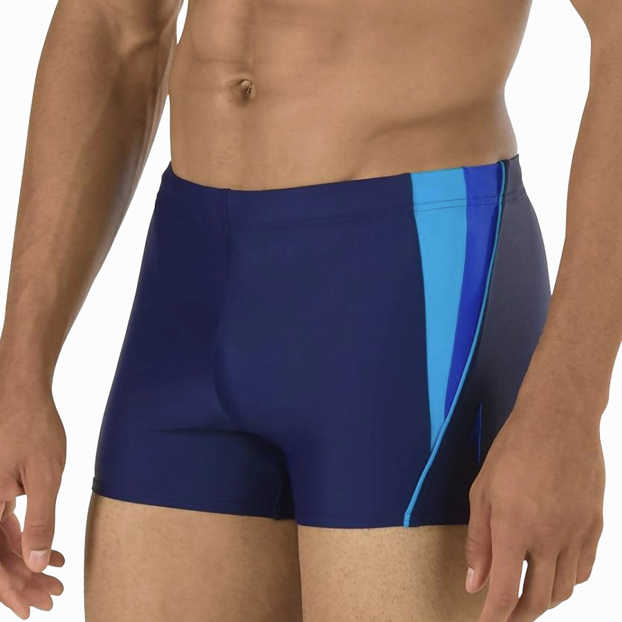 Men's Fitness Splice Square Leg Anti Chafing Seamless Edges