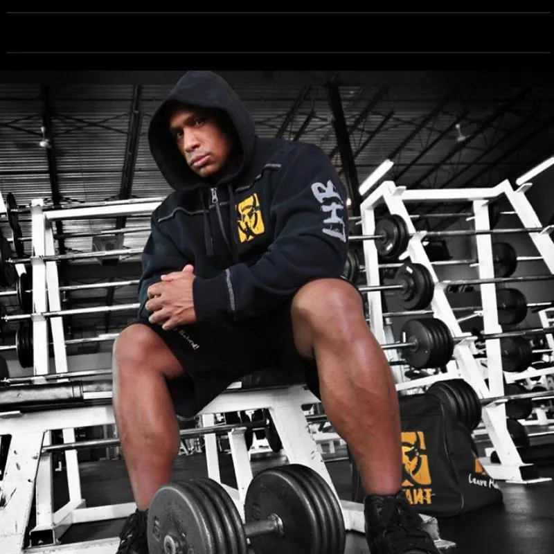 Men's Autumn Casual Hoodie "Leave Humanity Behind!"