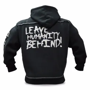 Men's Autumn Casual Hoodie "Leave Humanity Behind!"