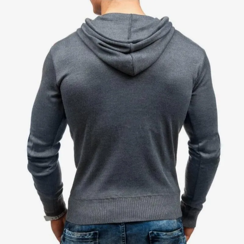 Men's Autumn Casual Long Sleeve Slim Hoodie