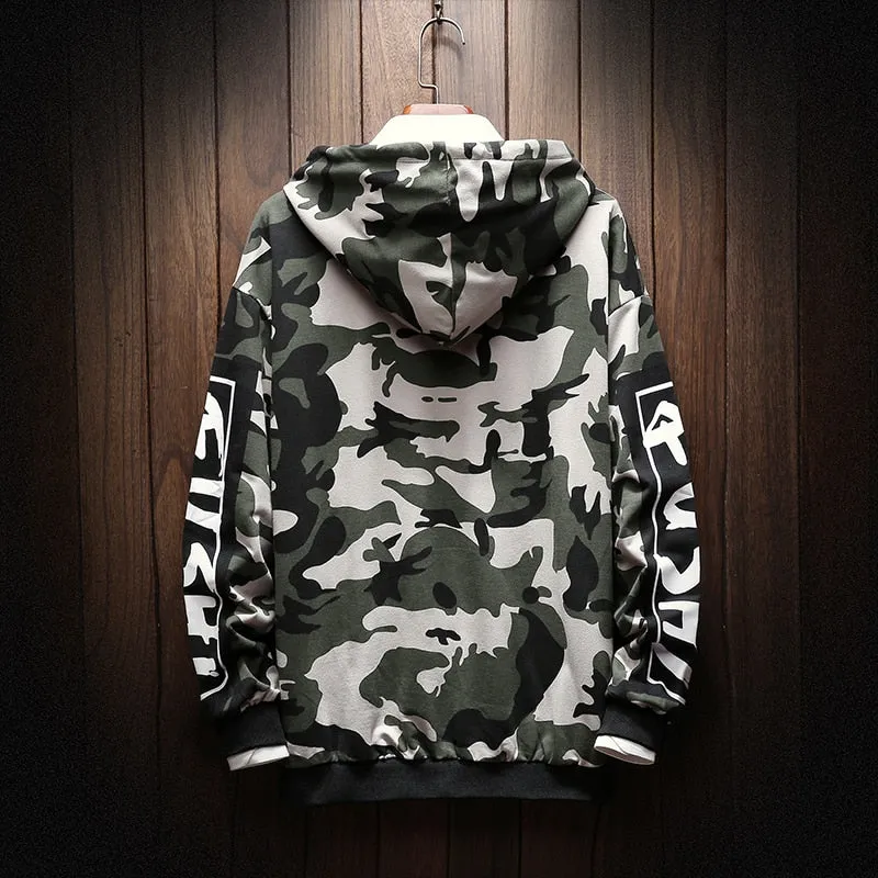 Men's Autumn Casual Long Sleeved Hooded Sweatshirt
