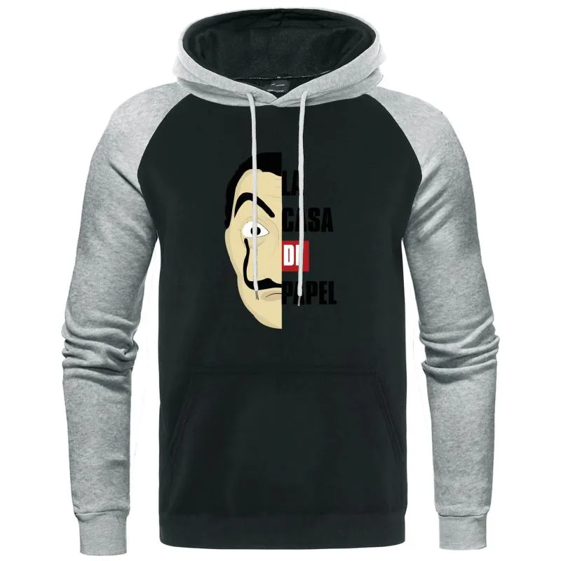 Men's Autumn Hooded Sweatshirt "La Casa De Papel"