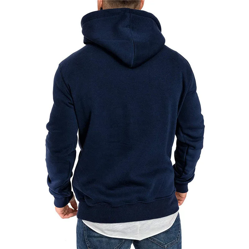 Men's Autumn/Spring Casual Long Sleeved Hoodie
