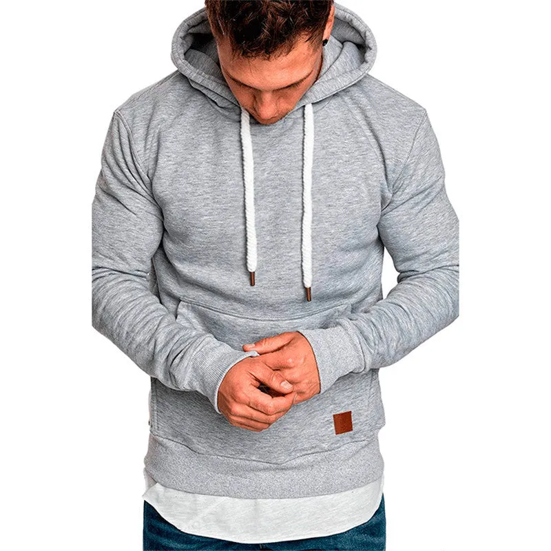 Men's Autumn/Spring Casual Long Sleeved Hoodie