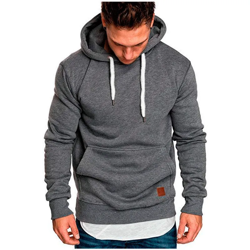 Men's Autumn/Spring Casual Long Sleeved Hoodie