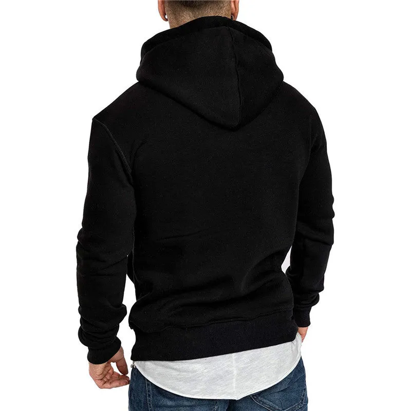 Men's Autumn/Spring Casual Long Sleeved Hoodie