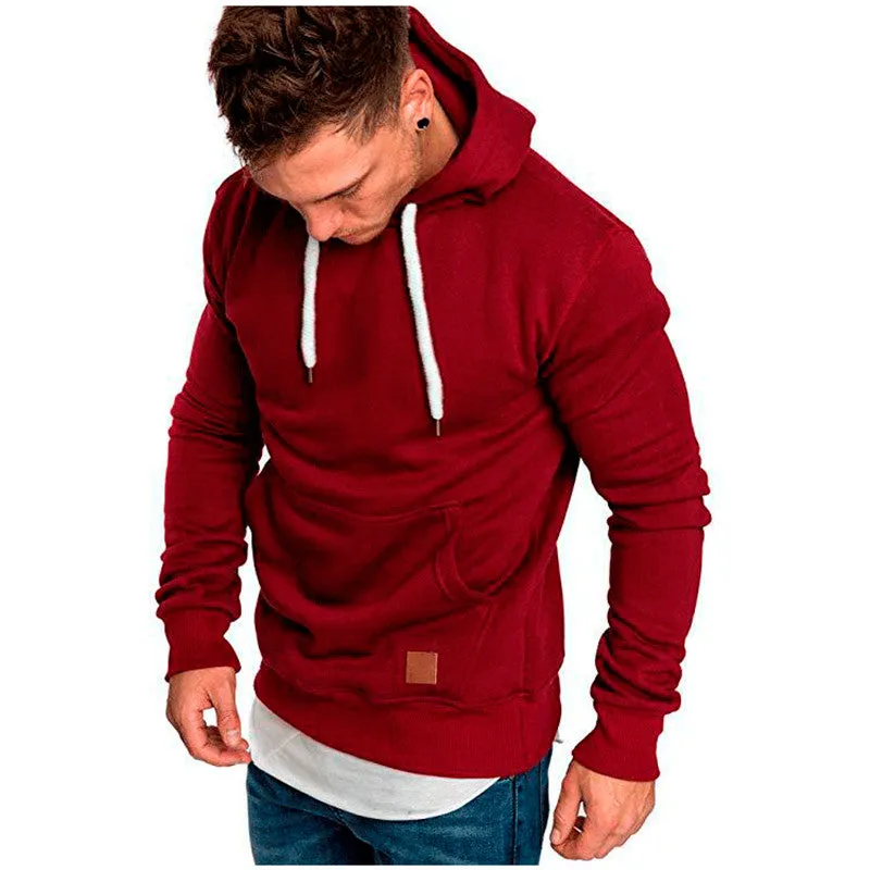 Men's Autumn/Spring Casual Long Sleeved Hoodie