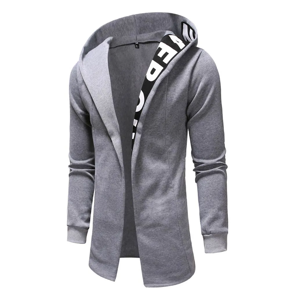 Men's Autumn/Winter Casual Long Hoodie
