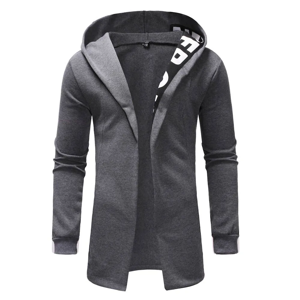 Men's Autumn/Winter Casual Long Hoodie