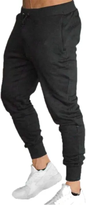 Men's Cargo Sweatpants Workout Trousers Elastic Waist Outdoor Pants Men's Premium Relaxed Fit Straight Leg Cargo Pant