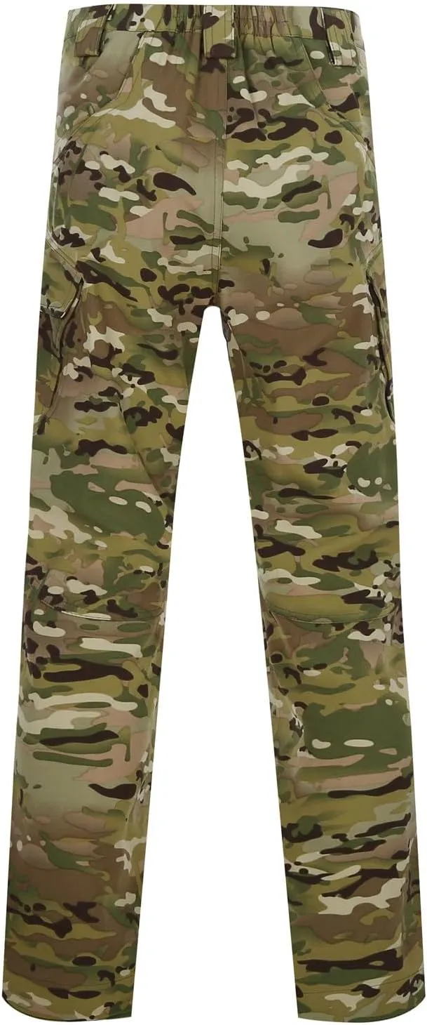 Men's Casual Cargo Pants Hiking Joggers Lightweight Loose Fit Trousers Athletic Pants Outdoor Pants with Pockets