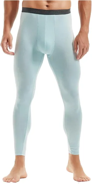 Men's Compression Sports Leggings Pants Winter Thermal Running Underwear Pants Basketball Workout Athletic Tights