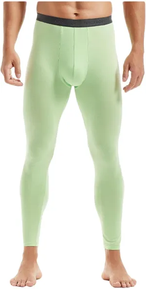 Men's Compression Sports Leggings Pants Winter Thermal Running Underwear Pants Basketball Workout Athletic Tights