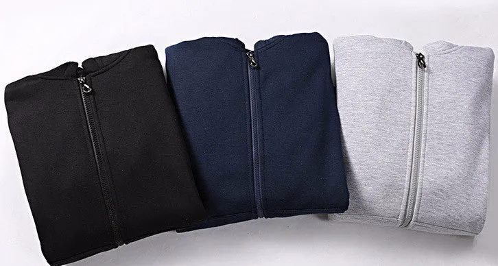 Men's Fashion Solid Casual Slim Fit Hoodie