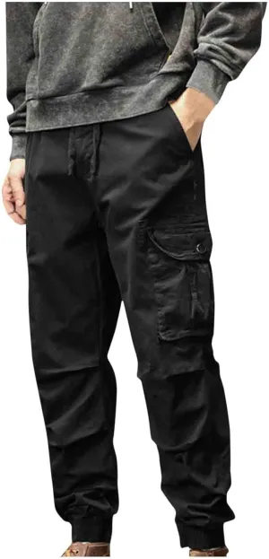 Mens Hiking Pants Water Resistant Tactical Pants Lightweight Military Pant Outdoor Work Cargo Pants Multi Pocket