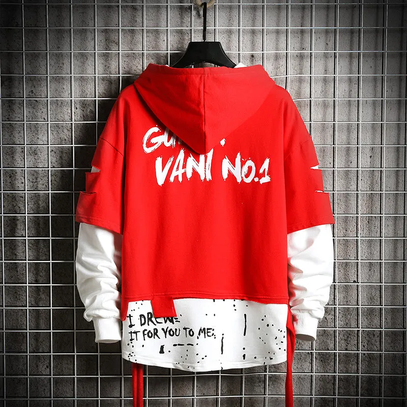 Men's Hooded Sweatshirt "Nice"
