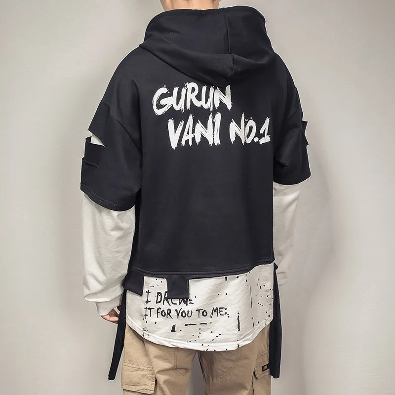 Men's Hooded Sweatshirt "Nice"