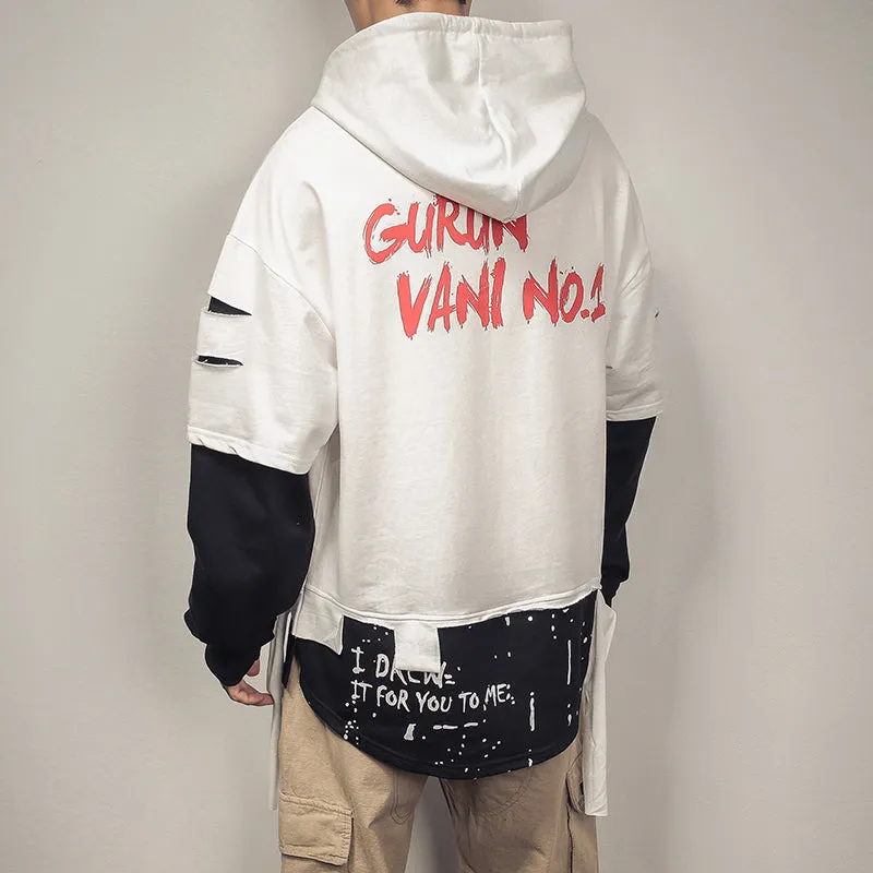Men's Hooded Sweatshirt "Nice"