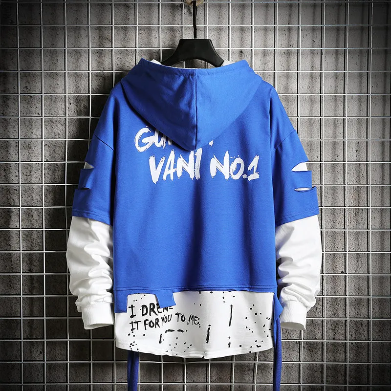 Men's Hooded Sweatshirt "Nice"