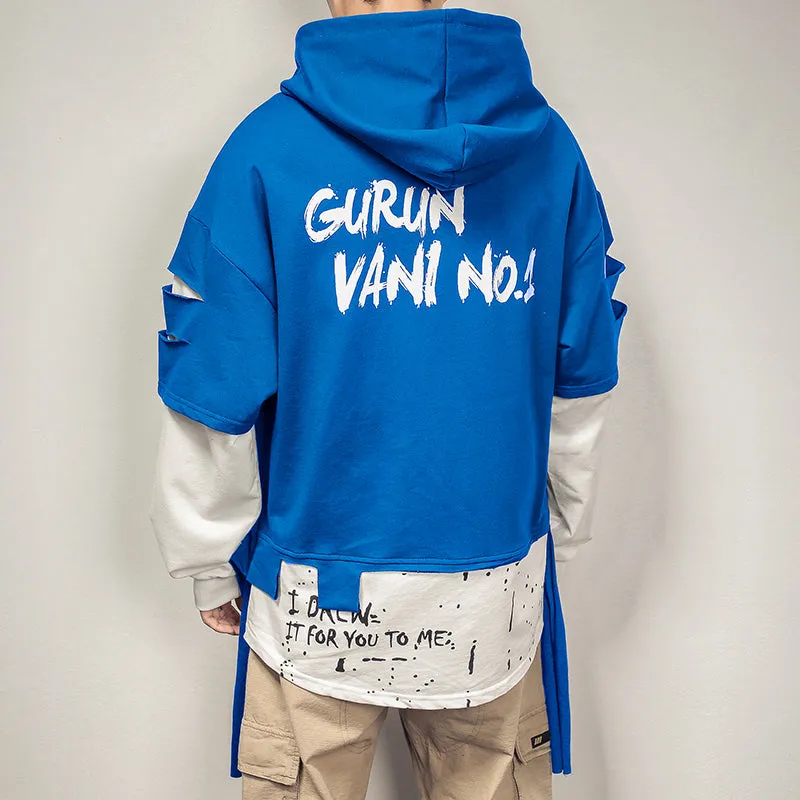 Men's Hooded Sweatshirt "Nice"