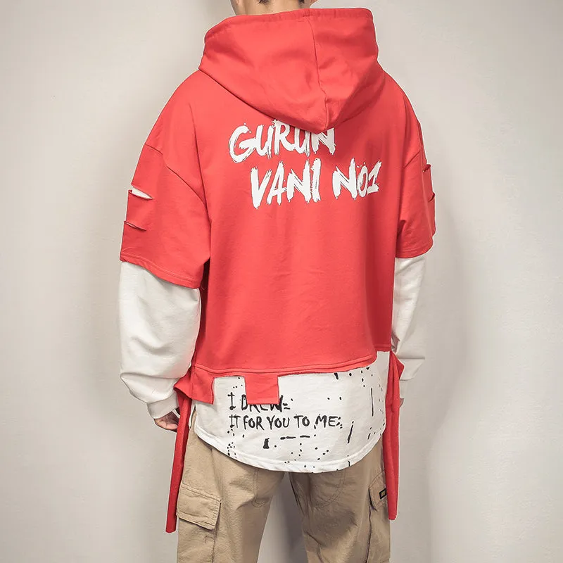 Men's Hooded Sweatshirt "Nice"