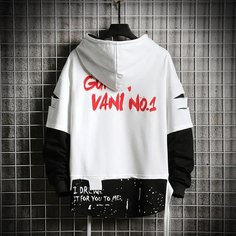 Men's Hooded Sweatshirt "Nice"