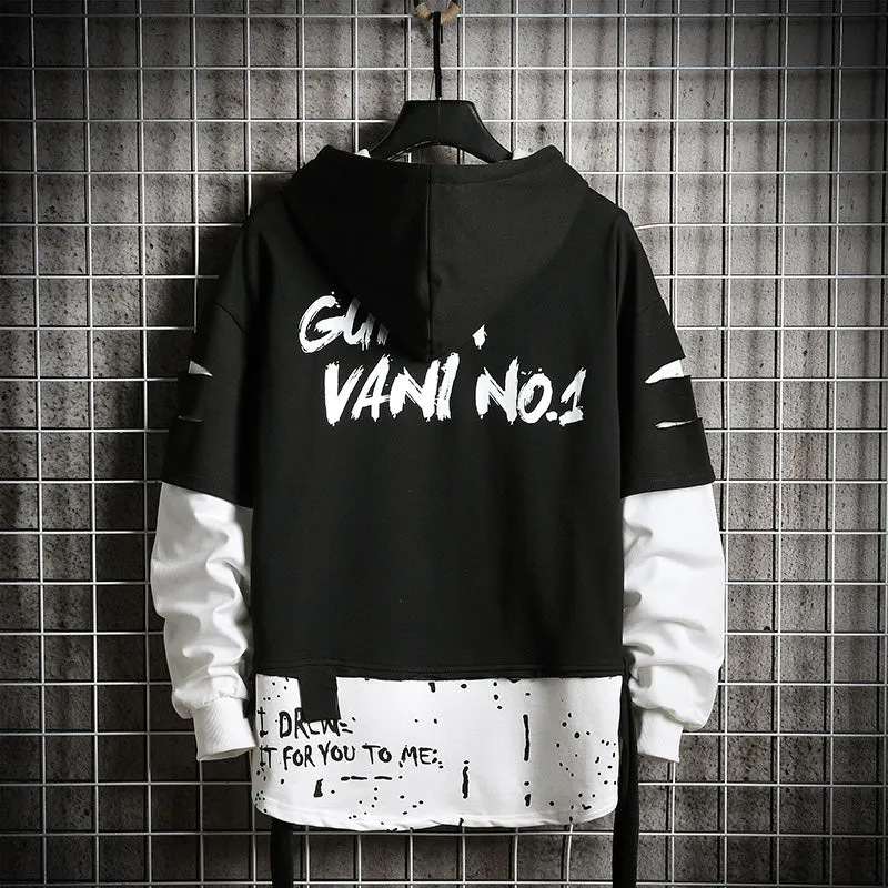 Men's Hooded Sweatshirt "Nice"