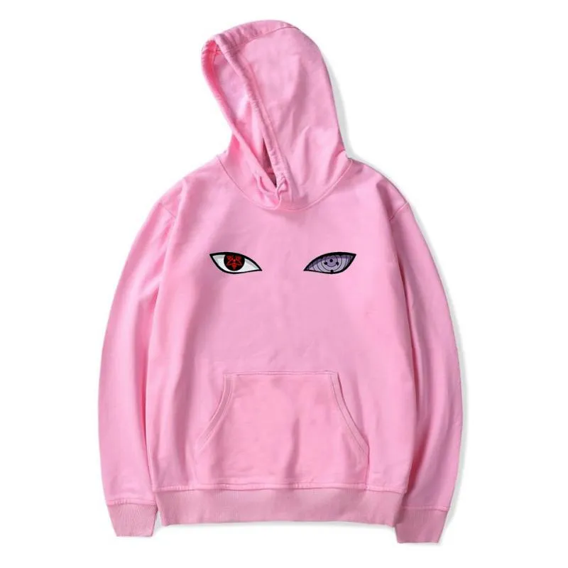 Men's Hooded Sweatshirt With Eyes Print