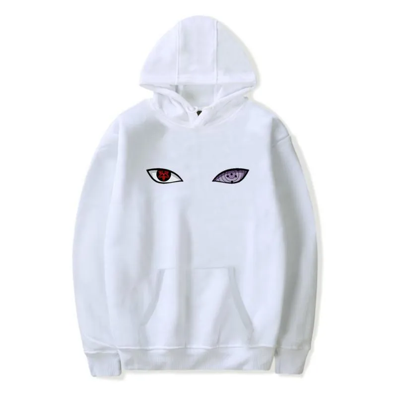 Men's Hooded Sweatshirt With Eyes Print