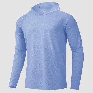 Men's Hooded UPF 50  Sun Protection Sherpa Shirts Fishing Sherpa Shirts
