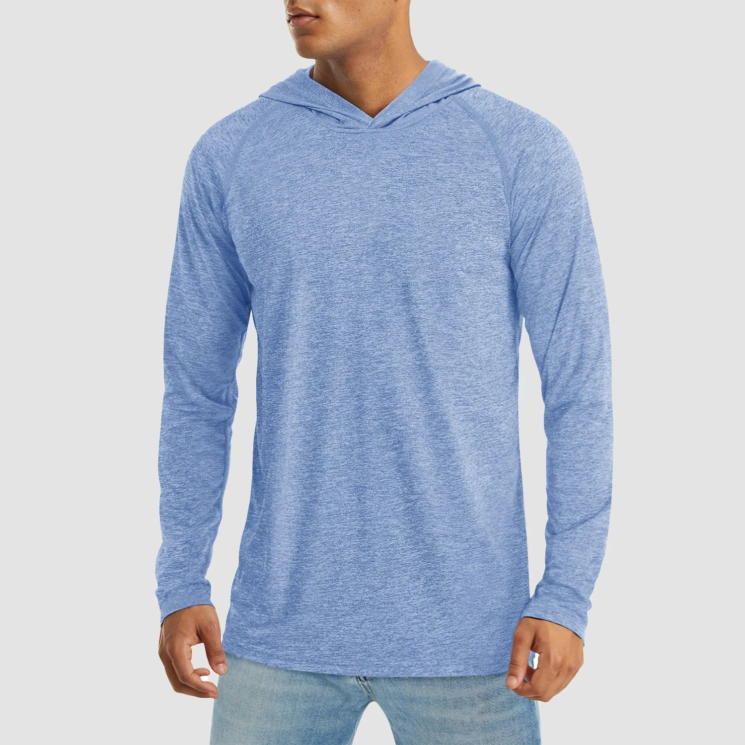 Men's Hooded UPF 50  Sun Protection Sherpa Shirts Fishing Sherpa Shirts