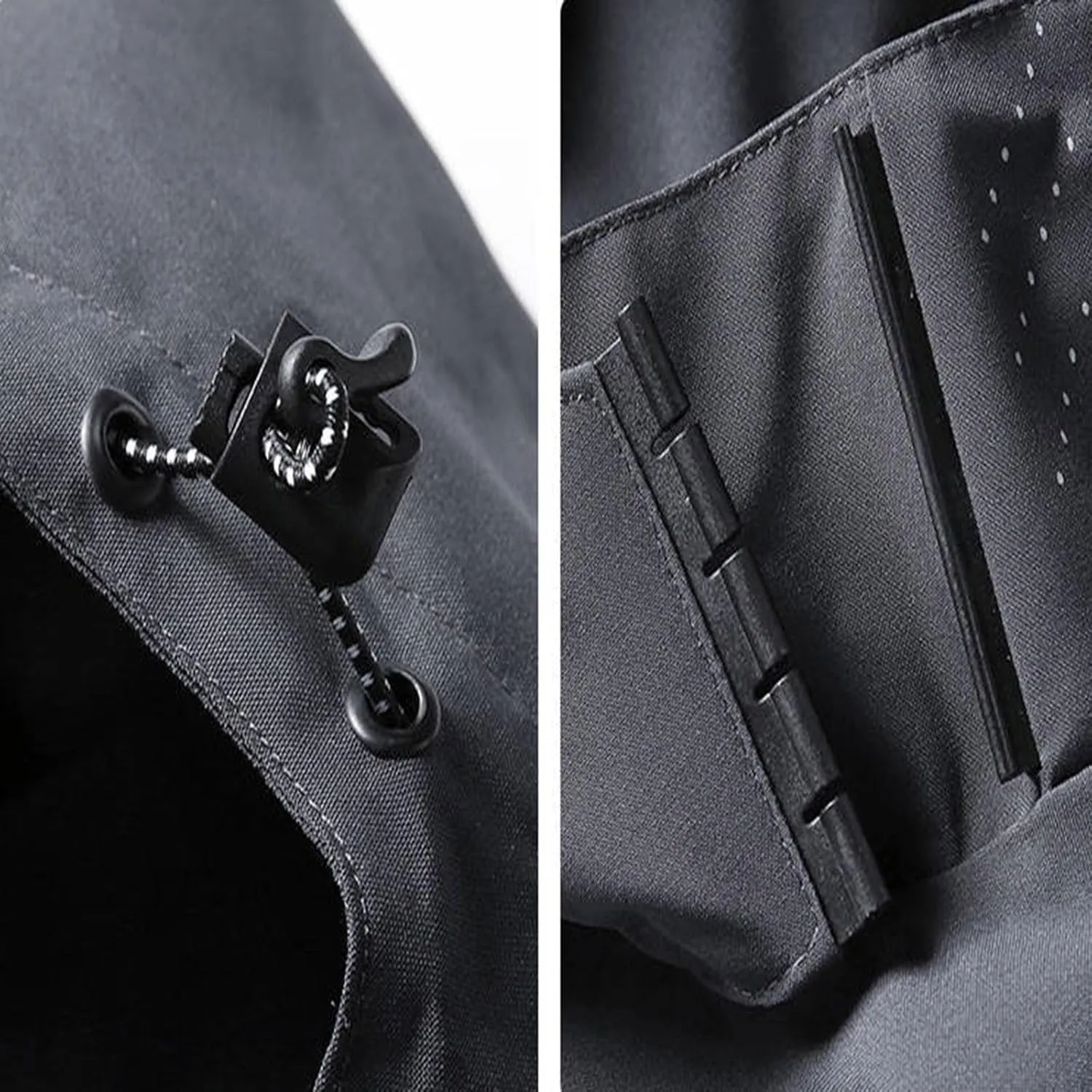 Mens Lightweight Rain Jacket Outdoor Waterproof Shell Hooded Jacket Hiking Travel Running Raincoat Unisex Windbreaker
