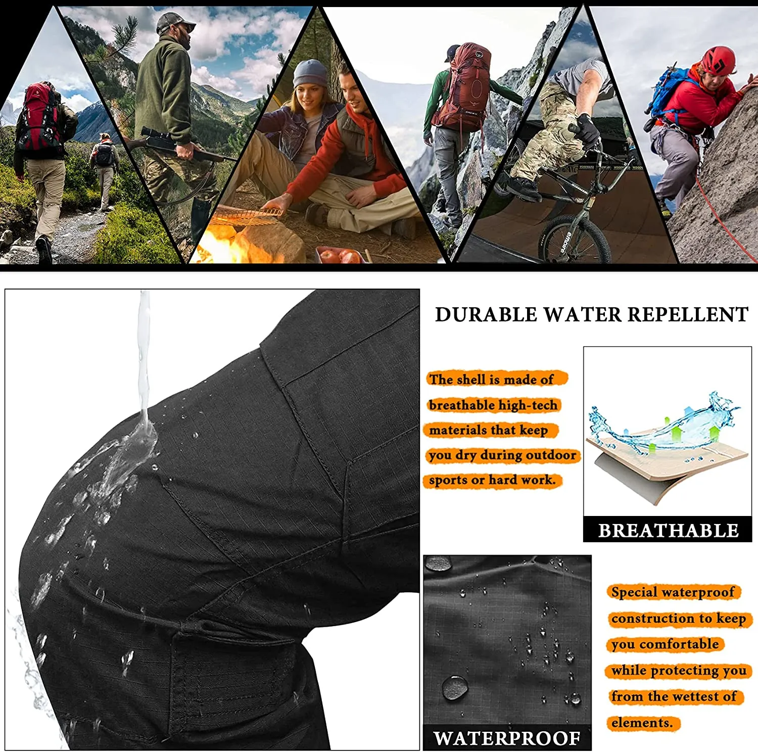 Men's Outdoor Militar Pants,