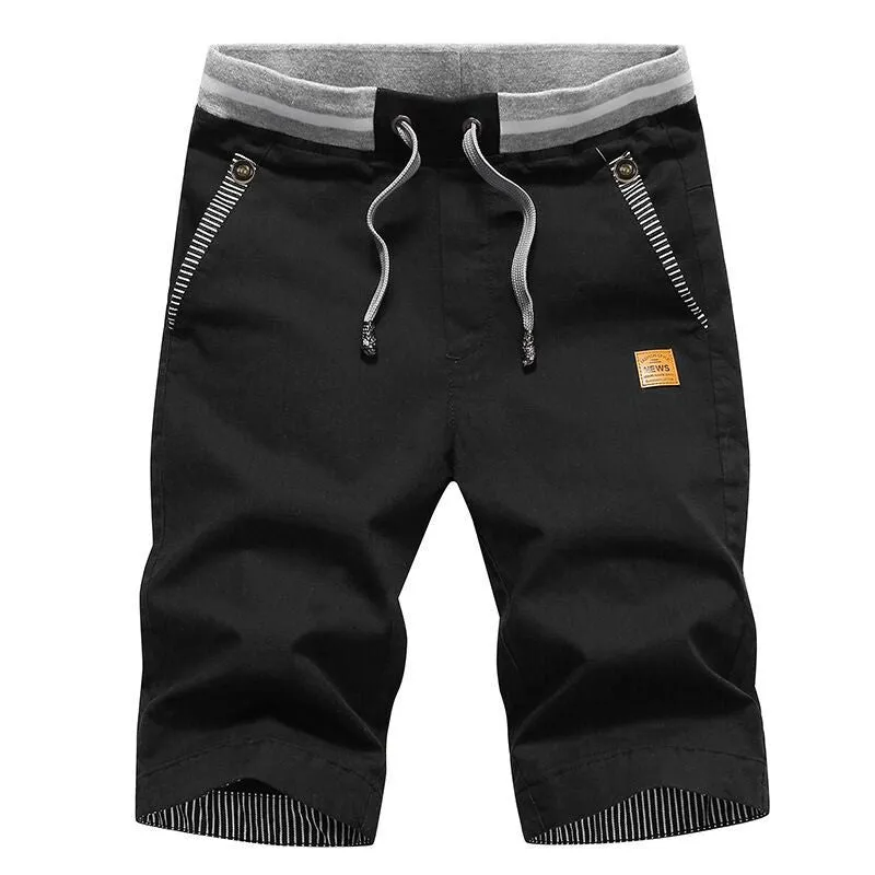 Men’s Pure Cotton Quick-Dry Beach Pants